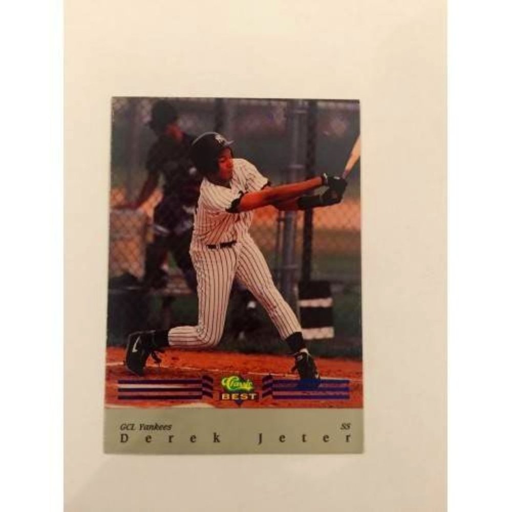 1992 Derek Jeter Classic Best Blue Bonus ROOKIE Card #BC22 (021) - Picture 1 of 2